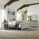  Liberty Furniture Industries Inc. Heartland 824-BR-CPBDMN 6 pc California King Panel Bedroom Set IMAGE 1