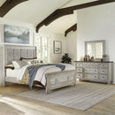  Liberty Furniture Industries Inc. Heartland 824-BR-OCPBDM 5 pc California King Panel Bedroom Set IMAGE 1