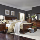  Liberty Furniture Industries Inc. Rustic Traditions 589-BR-KCSDMCN 7 pc California King Sleigh Bedroom Set IMAGE 1