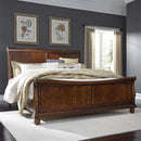  Liberty Furniture Industries Inc. Rustic Traditions 589-BR-KCSDMN 6 pc California King Sleigh Bedroom Set IMAGE 2