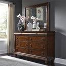  Liberty Furniture Industries Inc. Rustic Traditions 589-BR-KCSDMN 6 pc California King Sleigh Bedroom Set IMAGE 5