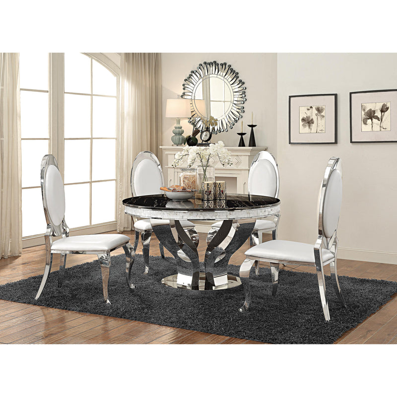  Coaster Furniture Anchorage 107891 5 pc Dining Set IMAGE 1