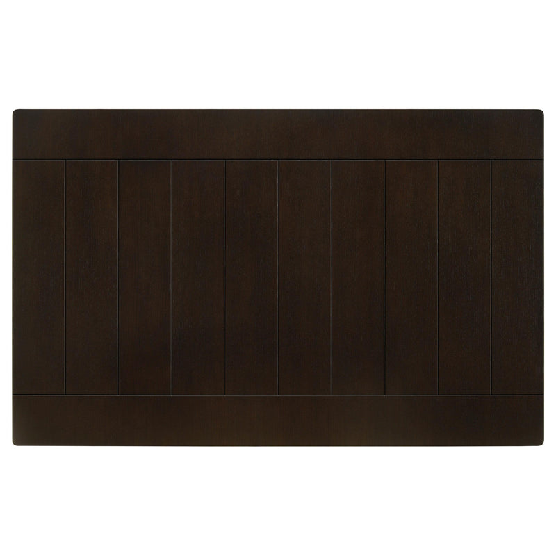 Coaster Furniture Dalila 102721 Rectangular 66-inch Wood Dining Table - Cappuccino IMAGE 7