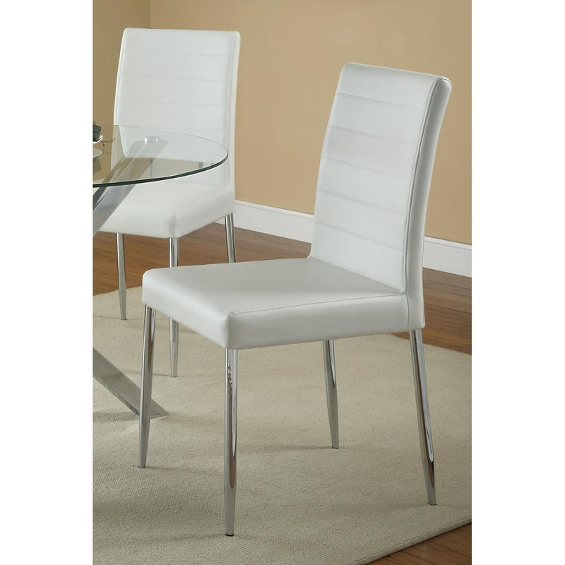 Coaster Furniture Vance Dining Chair 120767WHT IMAGE 3