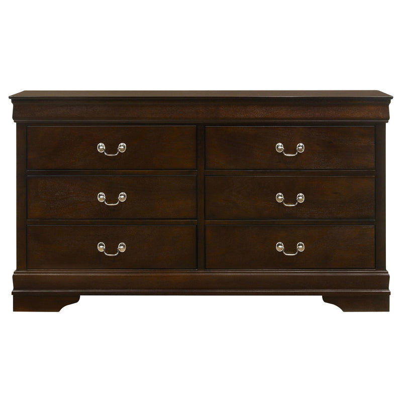 Coaster Furniture Louis Philippe 6-Drawer Dresser 202413 IMAGE 2