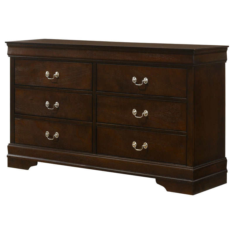 Coaster Furniture Louis Philippe 6-Drawer Dresser 202413 IMAGE 3