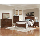  Vaughan-Bassett Bonanza BB28-002 8 Drawer Triple Dresser - Cherry IMAGE 9