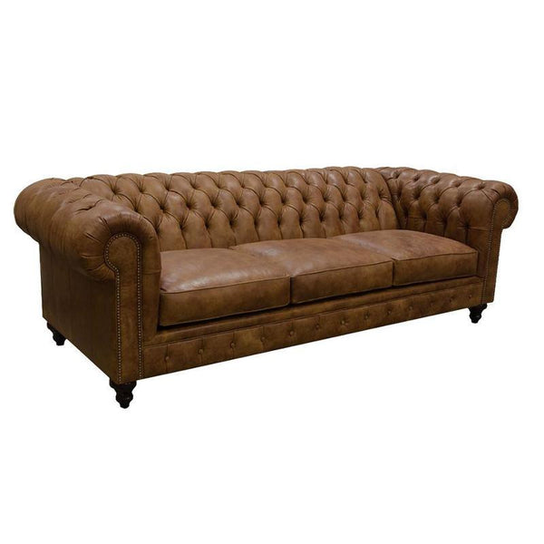 England Furniture Lucy Stationary Leather Sofa 2R05AL IMAGE 1