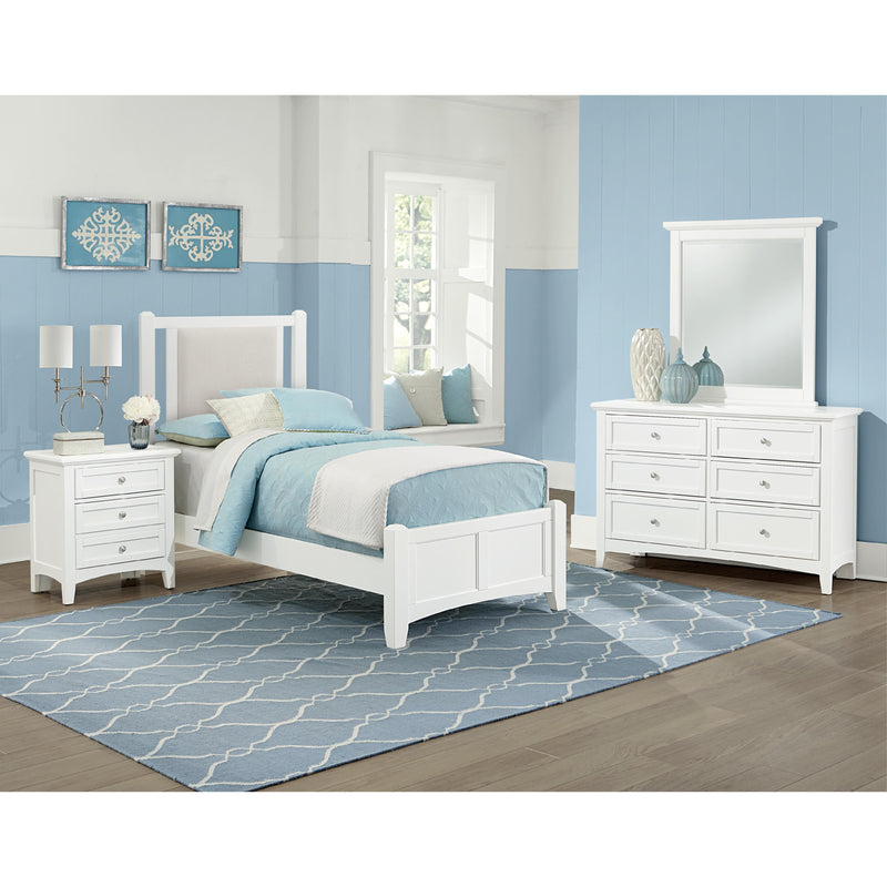  Vaughan-Bassett Bonanza BB29-001 6 Drawer Double Dresser - White IMAGE 7