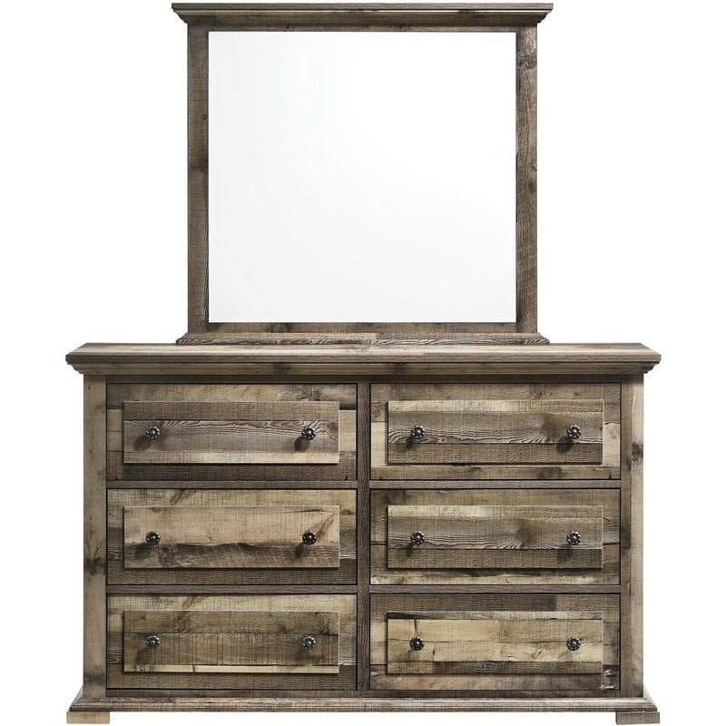 Elements International Cortez CZ100 6 pc Queen Panel Bedroom Set IMAGE 3