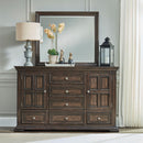  Liberty Furniture Industries Inc. Big Valley 361-BR-QPBDMN 6 pc Queen Panel Bedroom Set IMAGE 5
