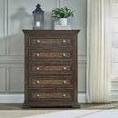  Liberty Furniture Industries Inc. Big Valley 361-BR-KPBDMCN 7 pc King Panel Bedroom Set IMAGE 6