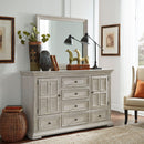  Liberty Furniture Industries Inc. Big Valley 361W-BR-KPBDMC 6 pc King Panel Bedroom Set IMAGE 5