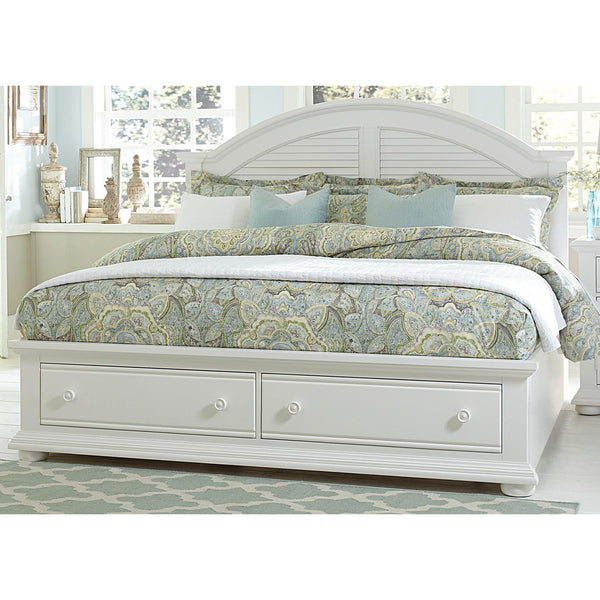  Liberty Furniture Industries Inc. Summer House I King Storage Bed 607-BR-KSB IMAGE 1