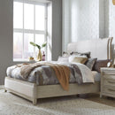  Liberty Furniture Industries Inc. Belmar 902-BR-QUBDMN 6 pc Queen Upholstered Bedroom Set IMAGE 2