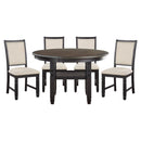 Homelegance Asher 5800BK-36 5 pc Dining Set IMAGE 1