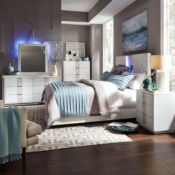 Liberty Furniture Industries Inc. Mirage 946-BR-KPBDMCN 7 pc King Panel Bedroom Set IMAGE 1