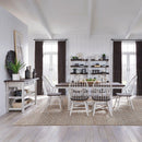 Liberty Furniture Industries Inc. Farmhouse 139WH-CD-7TRS 7 pc Dining Set IMAGE 1