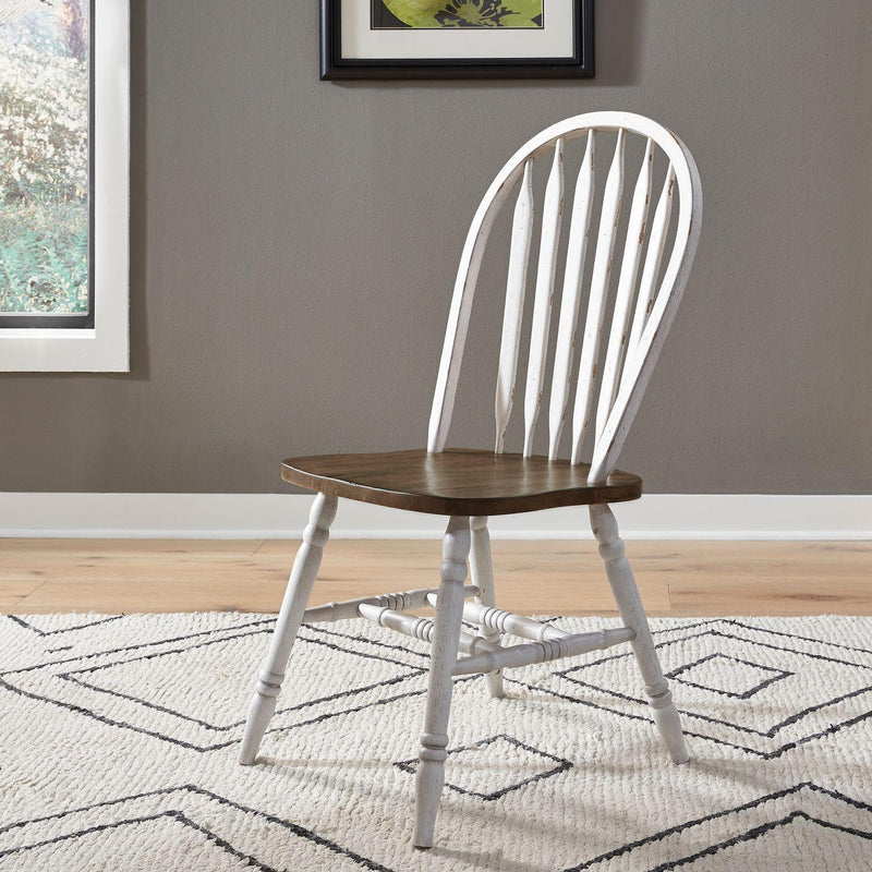 Liberty Furniture Industries Inc. Carolina Crossing 186W-CD-3ROS 3 pc Dining Set IMAGE 3