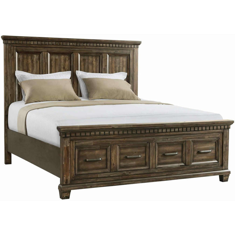 Elements International McCabe MB600 7 pc Queen Platform Bedroom Set IMAGE 2