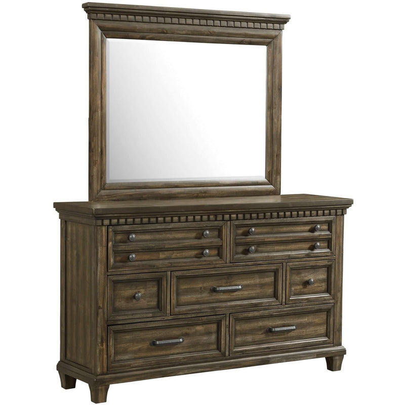 Elements International McCabe MB600 7 pc Queen Platform Bedroom Set IMAGE 3