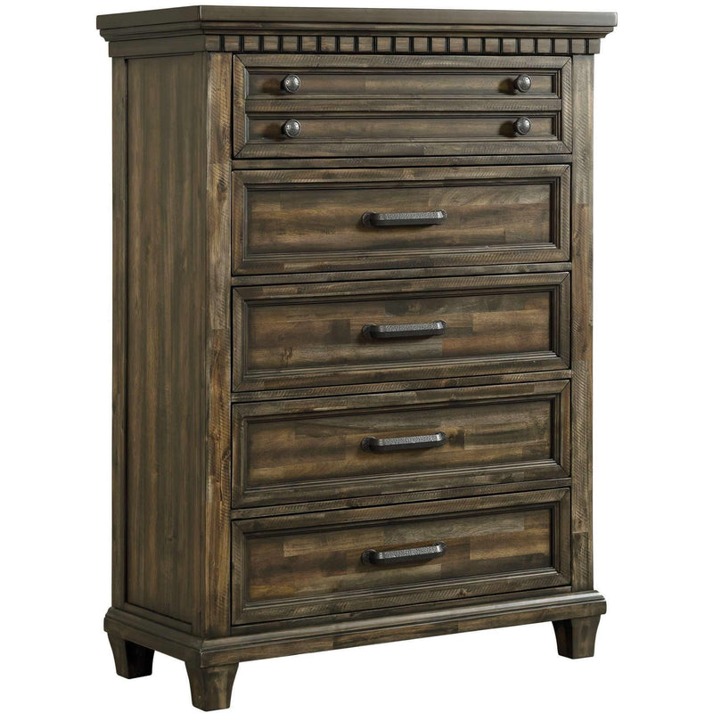 Elements International McCabe MB600 7 pc Queen Platform Bedroom Set IMAGE 4