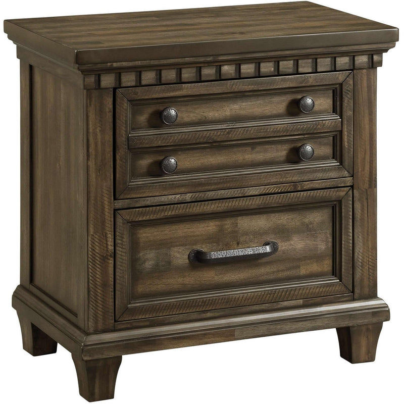 Elements International McCabe MB600 7 pc Queen Platform Bedroom Set IMAGE 5