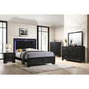  Crown Mark Micah B4350 7 pc Twin Panel Bedroom Set IMAGE 1