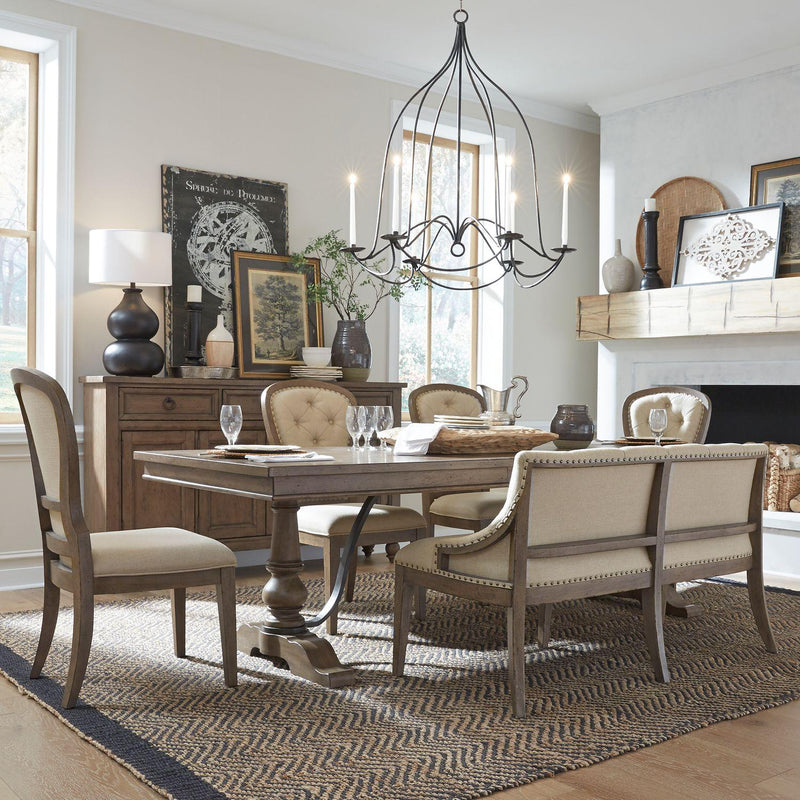 Liberty Furniture Industries Inc. Americana Farmhouse 615-DR-O6TRS 6 pc Dining Set IMAGE 1