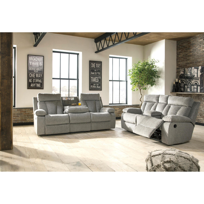 Signature Design by Ashley Mitchiner 76204U3 4 pc Reclining Living Room Set IMAGE 2