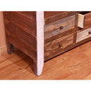 International Furniture Direct Antique TV Stand IFD964STAND IMAGE 2