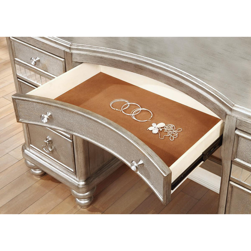 Coaster Furniture Bling Game 7-Drawer Vanity Table 204187 IMAGE 3