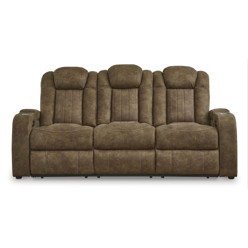Signature Design by Ashley Wolfridge 60703U1 2 pc Power Reclining Living Room Set IMAGE 3