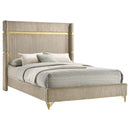  Coaster Furniture Lucia 224731Q-S5 7 pc Queen Panel Bedroom Set IMAGE 2