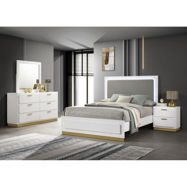 Coaster Furniture Caraway 224771KE-S4 6 pc King Panel Bedroom Set IMAGE 1