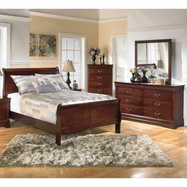 Signature Design by Ashley Alisdair B376B7 5 pc Full Sleigh Bedroom Set IMAGE 1