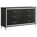  Coaster Furniture Lucia 224991KE-S4 6-piece King Panel Bedroom Set IMAGE 4