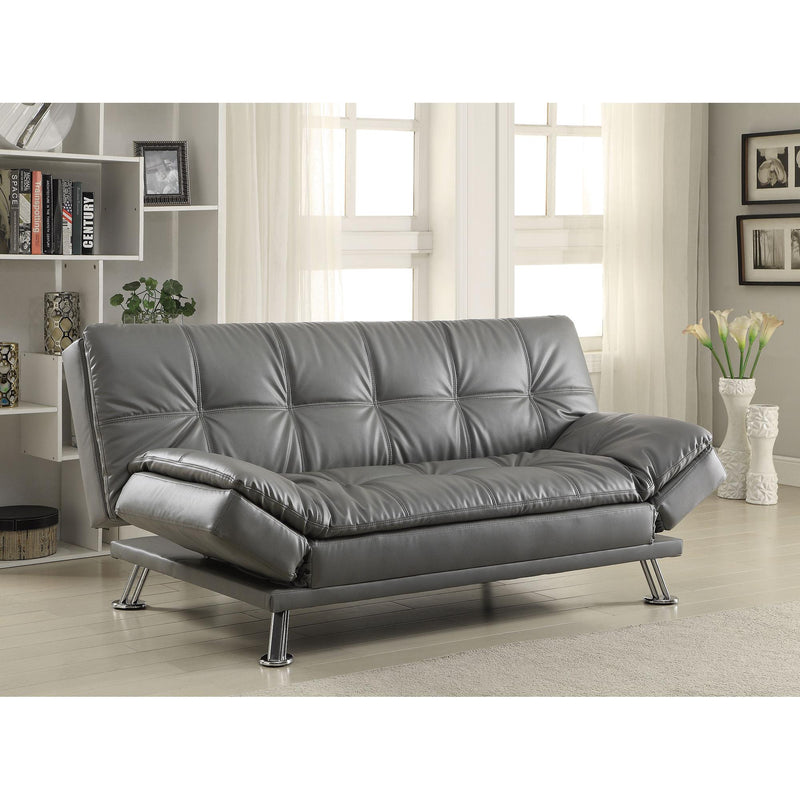 Coaster Furniture Dilleston Leather Futon 500096 IMAGE 4