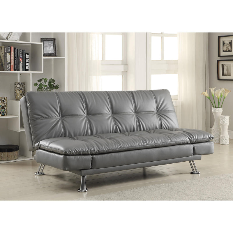 Coaster Furniture Dilleston Leather Futon 500096 IMAGE 5