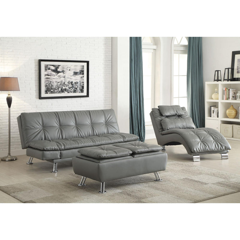 Coaster Furniture Dilleston Leather Futon 500096 IMAGE 7