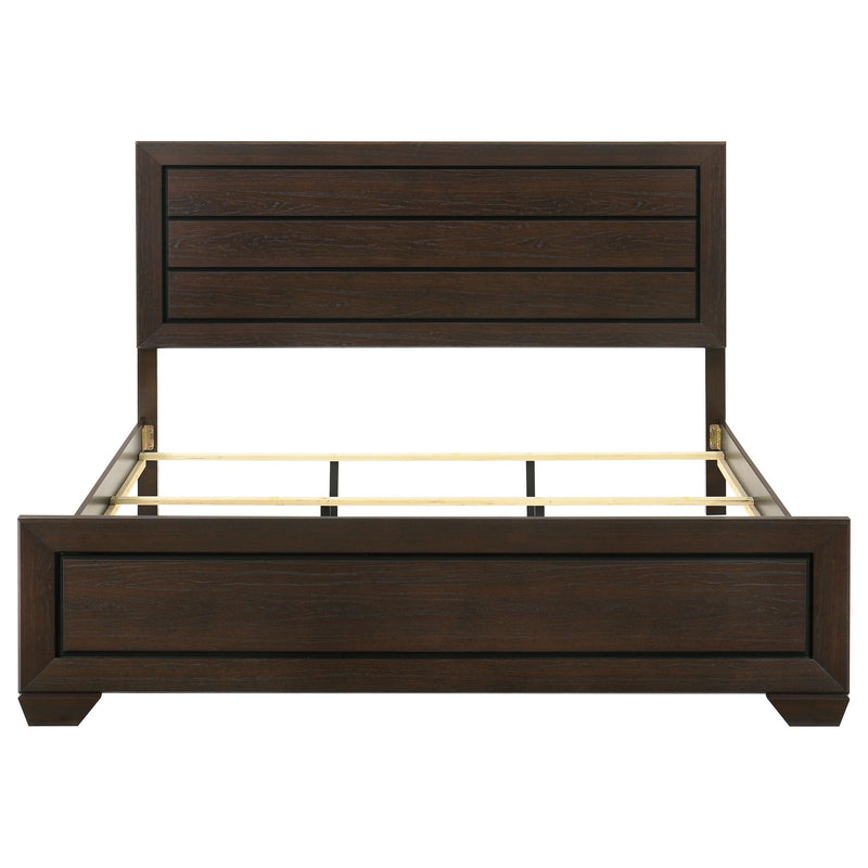  Coaster Furniture Kauffman 204391KE Wood Eastern King Panel Bed - Dark Cocoa IMAGE 3