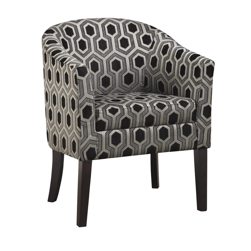 Coaster Furniture Charlotte Stationary Fabric Accent Chair 900435 IMAGE 1