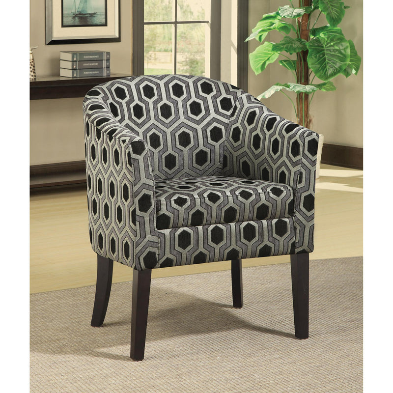 Coaster Furniture Charlotte Stationary Fabric Accent Chair 900435 IMAGE 2