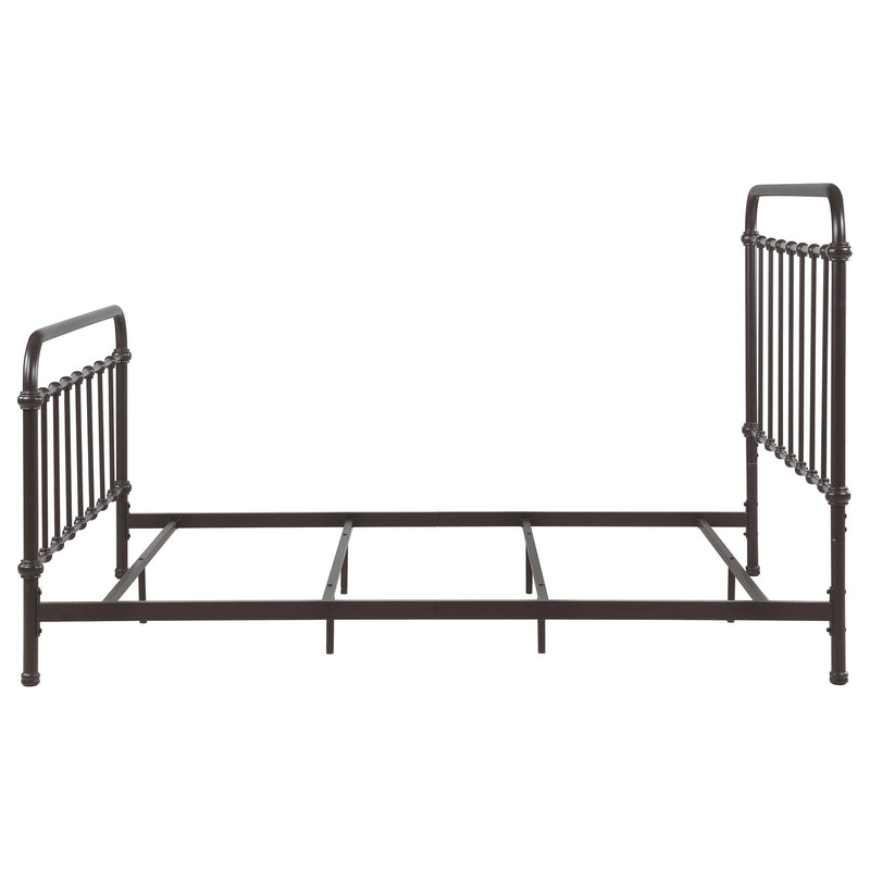 Coaster Furniture Livingston 300399Q Metal Queen Open Frame Bed - Dark Bronze IMAGE 4