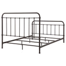  Coaster Furniture Livingston 300399Q Metal Queen Open Frame Bed - Dark Bronze IMAGE 7