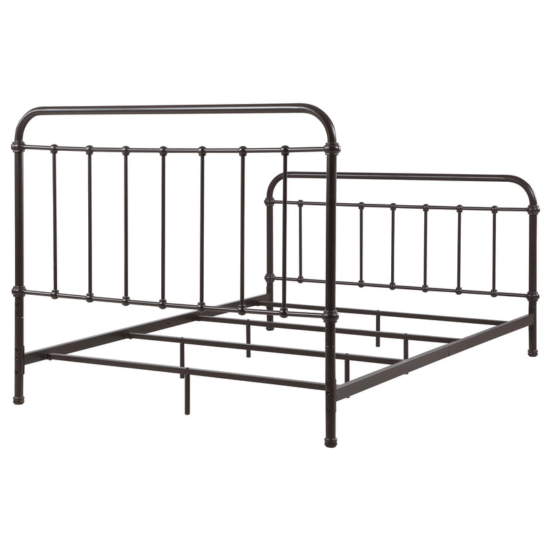 Coaster Furniture Livingston 300399Q Metal Queen Open Frame Bed - Dark Bronze IMAGE 7