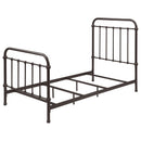  Coaster Furniture Livingston 300399T Metal Twin Open Frame Bed - Dark Bronze IMAGE 3