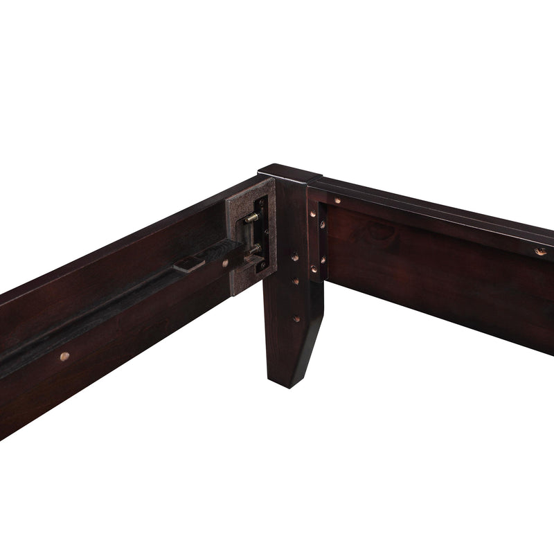 Coaster Furniture Hounslow 300555T Twin Universal Platform Bed - Cappuccino IMAGE 6