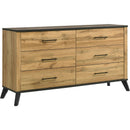 Coaster Furniture Kaywood 225001F-S4 6 pc Full Panel Bedroom Set IMAGE 4