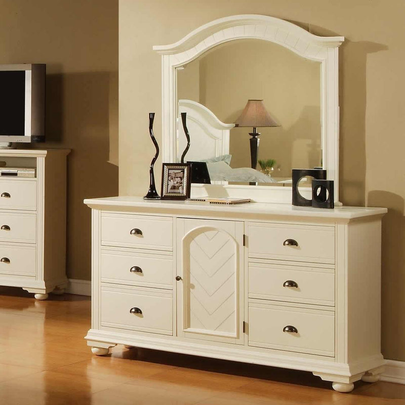 Elements International Brookpine Dresser Mirror BP700MRW IMAGE 4